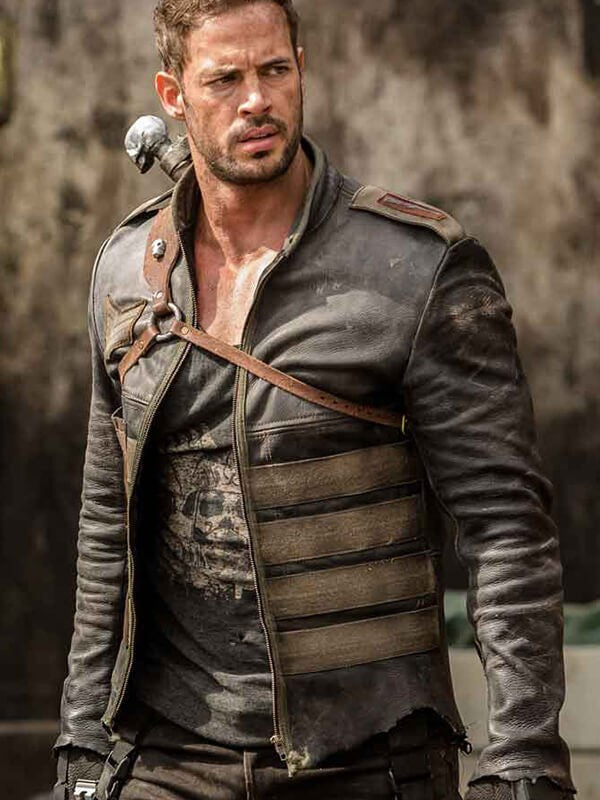 Resident Evil William Levy Distressed Leather Jacket