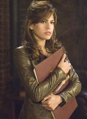 Roxanne Simpson GHOST RIDER LEATHER BLAZER 