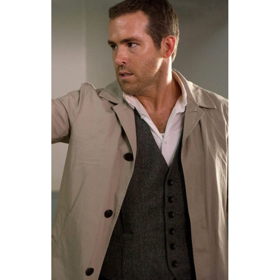 Ryan Reynolds Selfless Young Damian Trench Coat