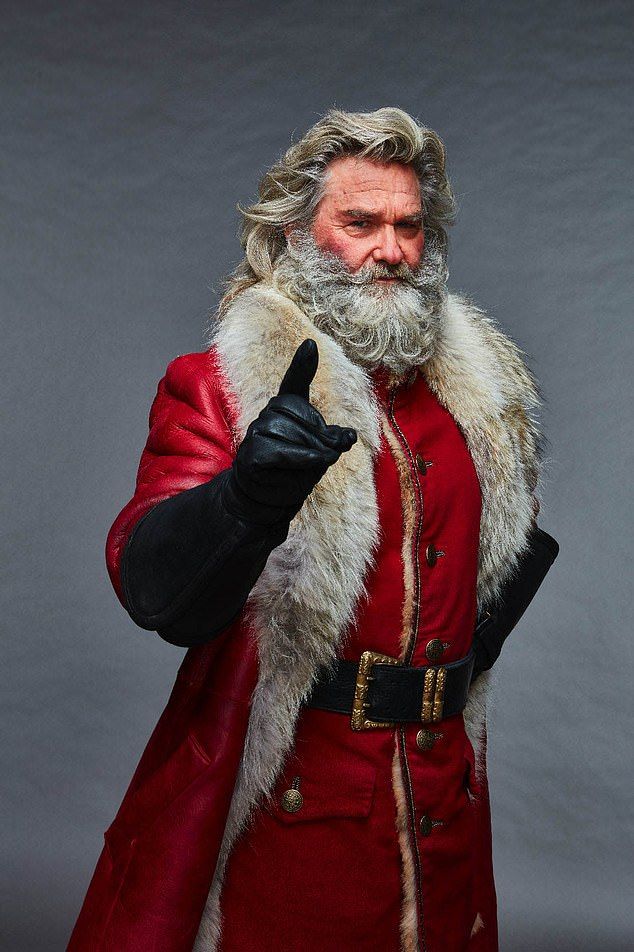 Santa Claus The Christmas Chronicles Shearling Fur Coats