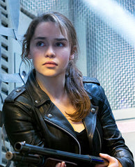 Sarah Connor Terminator Genisys Leather Jacket
