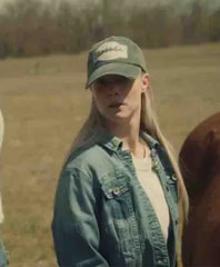Sarah Jones The Last Rodeo Blue Denim Jacket