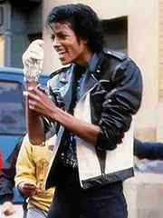 Michael Jackson MJ Pepsi Ad Leather Jacket