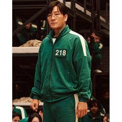 Participants Green Bomber Jacket