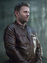 Supernatural TV Series Lucifer Mark Pellegrino Brown Leather Jacket