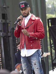 DJ SWIZZ BEATZ EMPIRE LEATHER JACKET