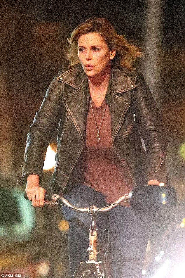 TULLY CHARLIZE THERON BIKER JACKET