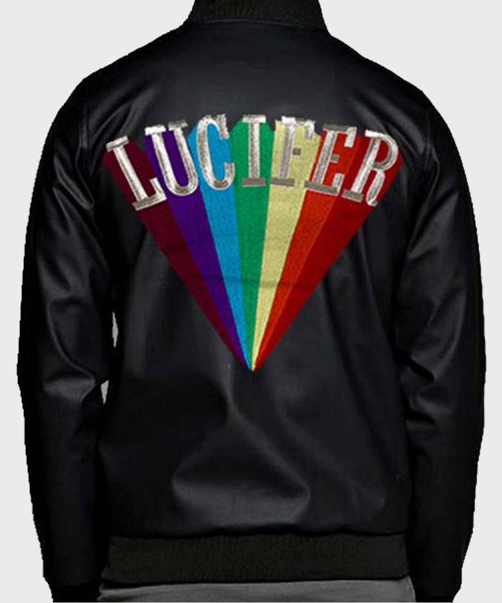 TV-Series-Lucifer-Black-Bomber-Rising-Rainbow-Jacket