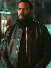 TV Series Power Omari Hardwick Black Leather Jacket