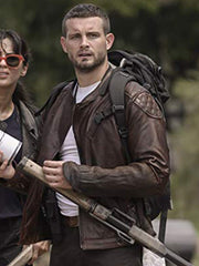 Nico Tortorella Quilted Leather Jacket