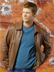 JOEL GRETSCH V FATHER JACK LANDRY LEATHER JACKET