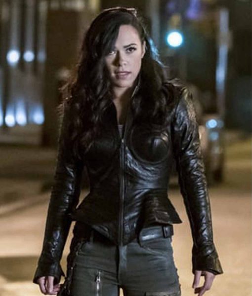 TV Show The Flash Jessica Camacho Black Leather Jacket