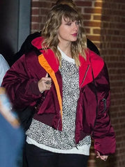 Taylor Swift Oversized Bomber Jacket