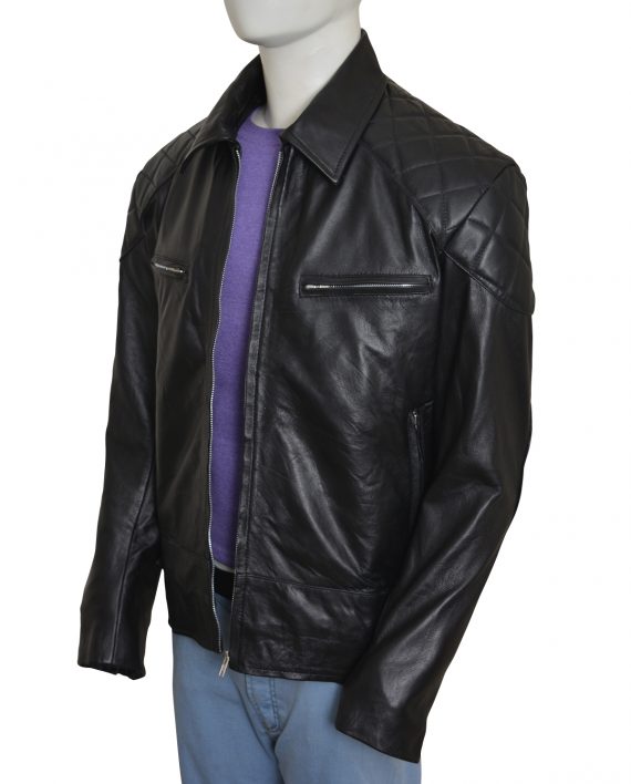 Terminator 5 Arnold Schwarzenegger Biker Leather Jacket
