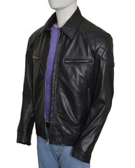 Terminator 5 Arnold Schwarzenegger Biker Leather Jacket