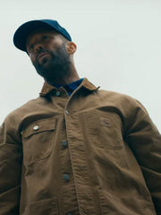 Jason Statham The Beekeeper Brown Cotton Jacket