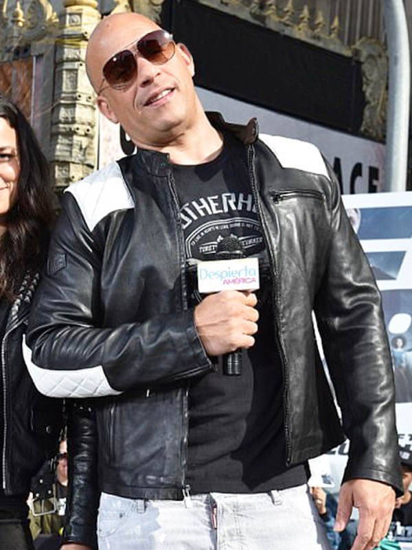 F9 The Fast Saga Vin Diesel F9 Biker Leather Jacket