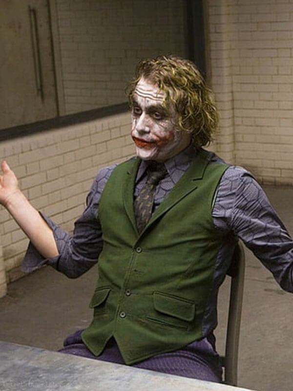 The Dark Knight Joker Heath Ledger Cotton Vest