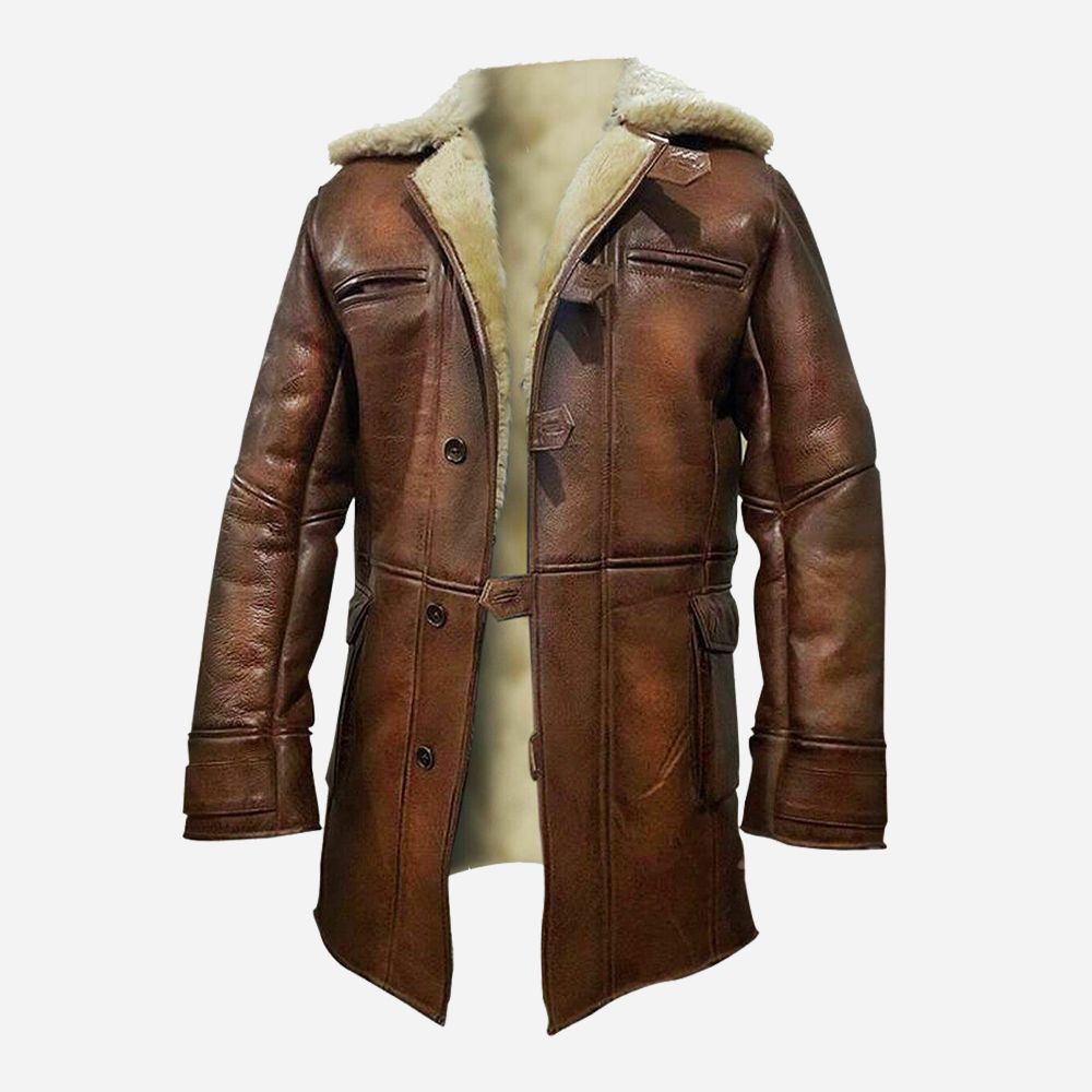 The Dark Knight Rises Bane Leather Coat