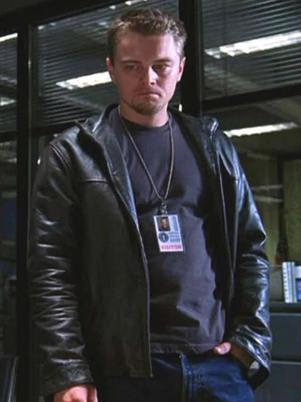 LEONARDO DICAPRIO THE DEPARTED LEATHER JACKET