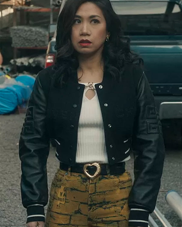 The-Equalizer-Melody-Bayani-Liza-Lapira-Black-Bomber-Jacket-1