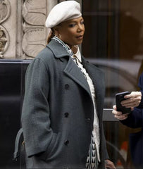 The-Equalizer-Queen-Latifah-Grey-Trench-Coat