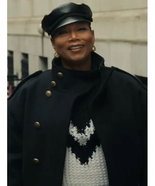 The-Equalizer-Robyn-McCall-Queen-Latifah-Black-Button-Up-Jacket