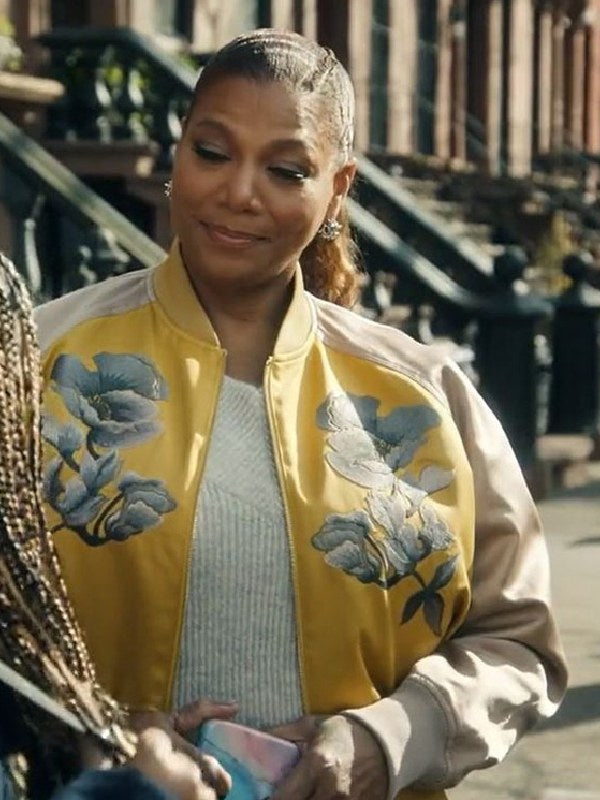 The-Equalizer-Season-3-Queen-Latifah-Floral-Bomber-Jacket