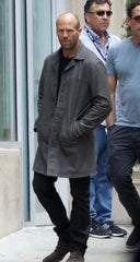 JASON STATHAM THE FATE OF THE FURIOUS LEATHER COAT