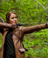 KATNISS HUNGER GAMES LEATHER JACKET