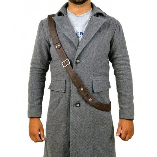 The Hunter Bloodborne Grey Trench Coat