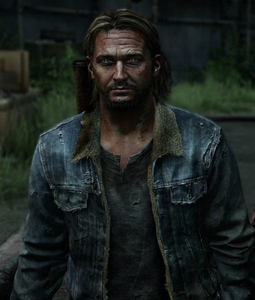 The Last of Us Tommy Miller Denim Jacket