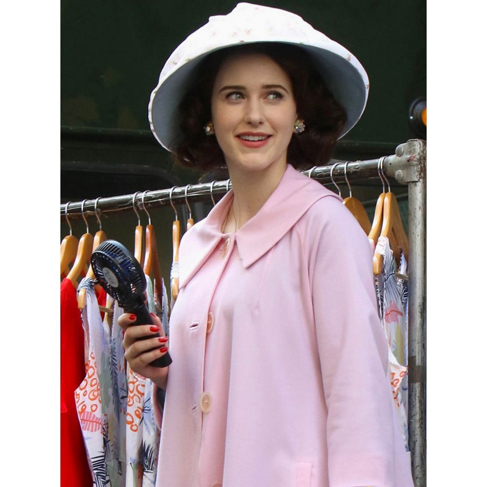 The Marvelous Mrs. Maisel Miriam Maisel Light Pink Coat