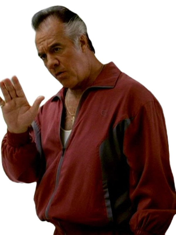 The Sopranos Tony Sirico Maroon Tracksuit