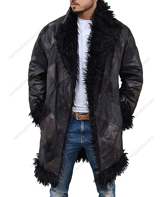 The Umbrella Academy Klaus Shearling Coat