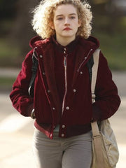 The Americans TV Series Kimberly Breland Red Fur Hooded Jacket