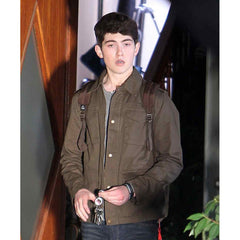 The Boy Next Door Movie Ian Nelson Brown Cotton Jacket