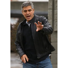 The Ides of March Movie George Clooney Leather Jacket