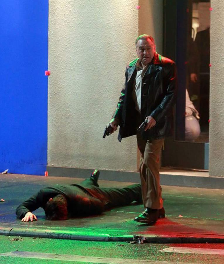 The Irishman Frank Sheeran Robert De Niro Black Jacket