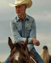 The Last Rodeo Neal McDonough Blue Denim Jacket