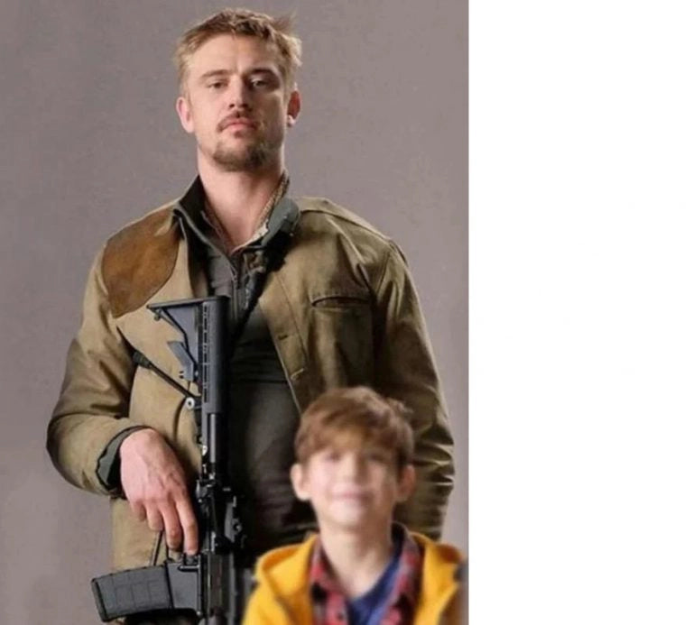 The Predator Quinn McKenna Brown Cotton Jacket