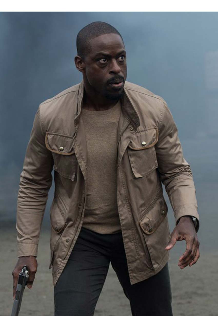 The Predator Sterling K Brown Cotton Jacket