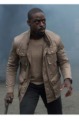 The Predator Sterling K Brown Cotton Jacket
