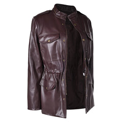 The Walking Dead Carol Peletier Brown Leather Jacket
