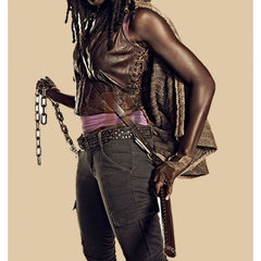 The Walking Dead Danai Gurira Michonne Leather Vest