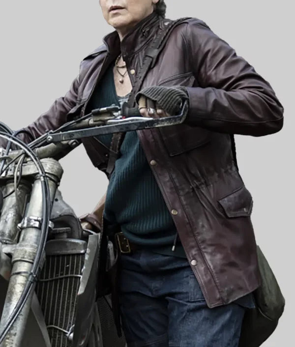 The walking dead Melissa McBride Leather Jacket