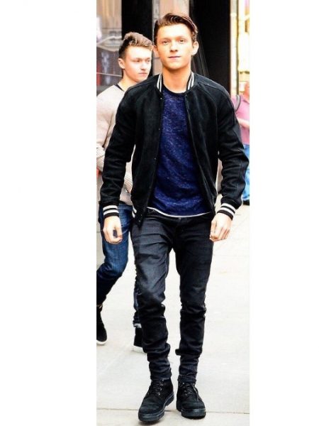 Tom Holland Varsity Jacket