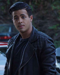 Tony Padilla Black Leather Jacket