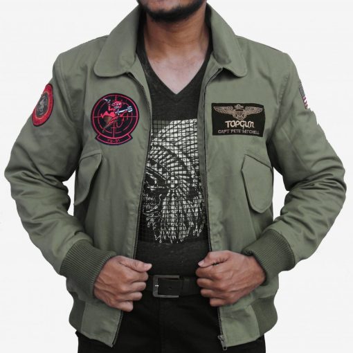 Tom Cruise Bomber Cotton Jacket