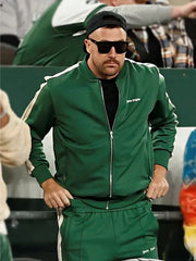 Eagles Game Travis Kelce Green Track Suit